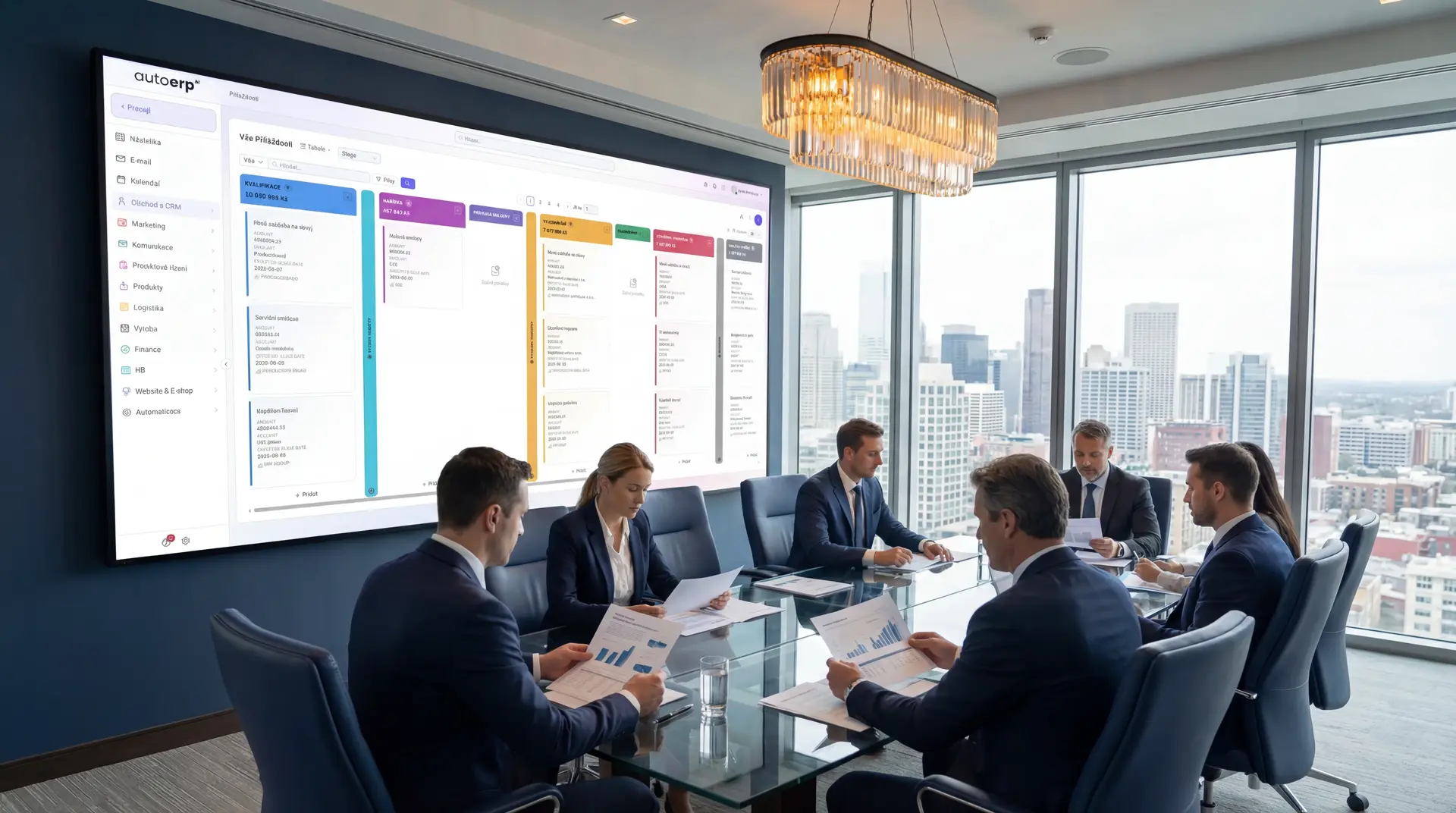 CRM systém pro společnost z oblasti vzduchotechniky