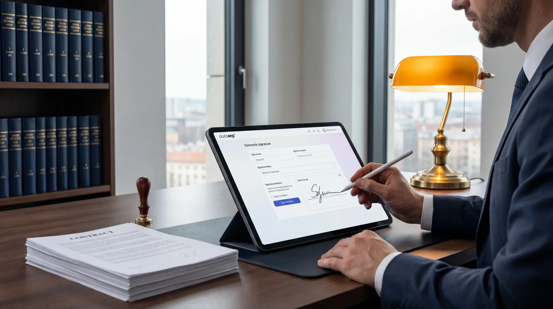 AutoCRM - Elektronické podepisování
