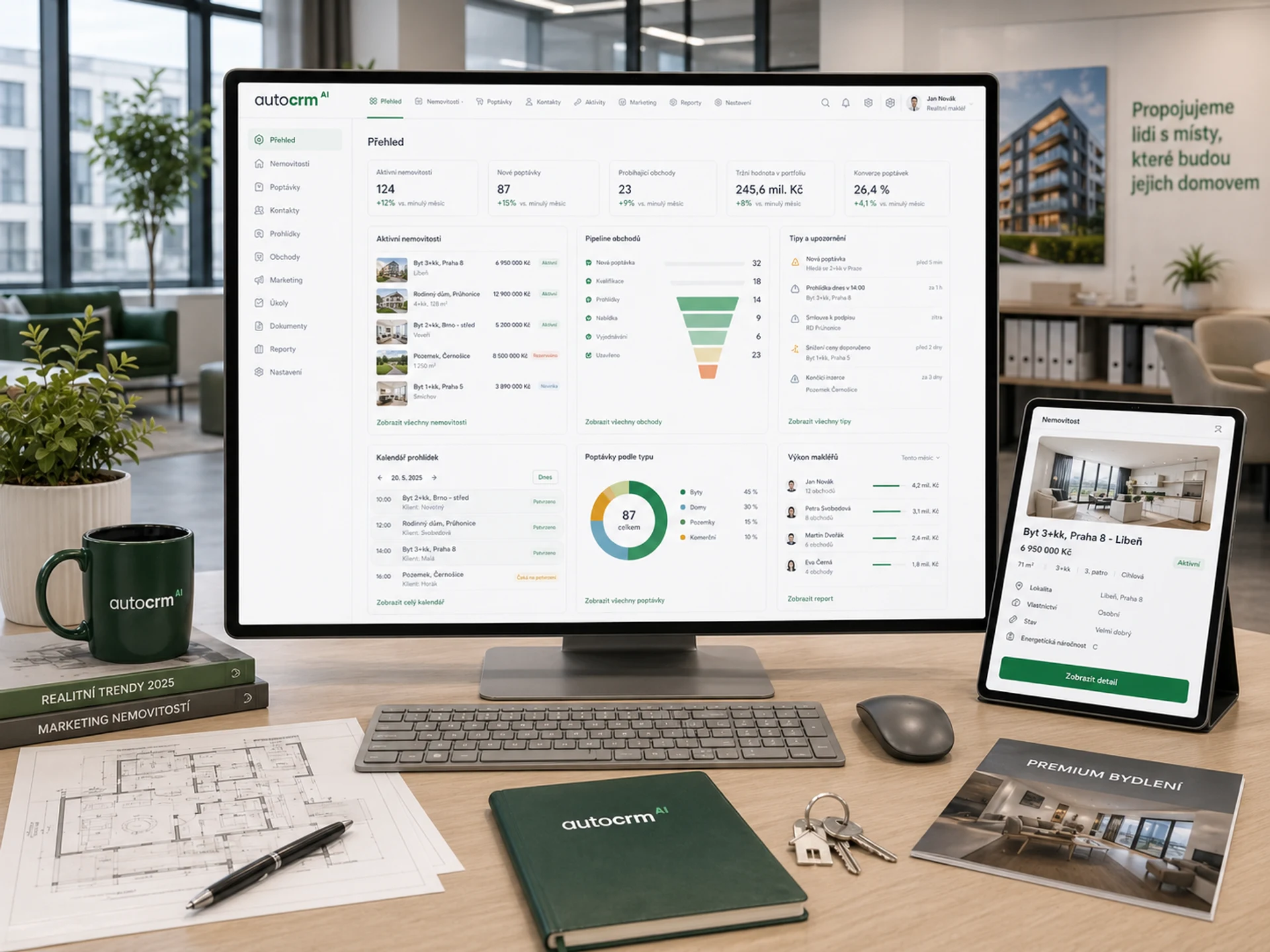 AutoCRM reality - CRM pro realitní kanceláře