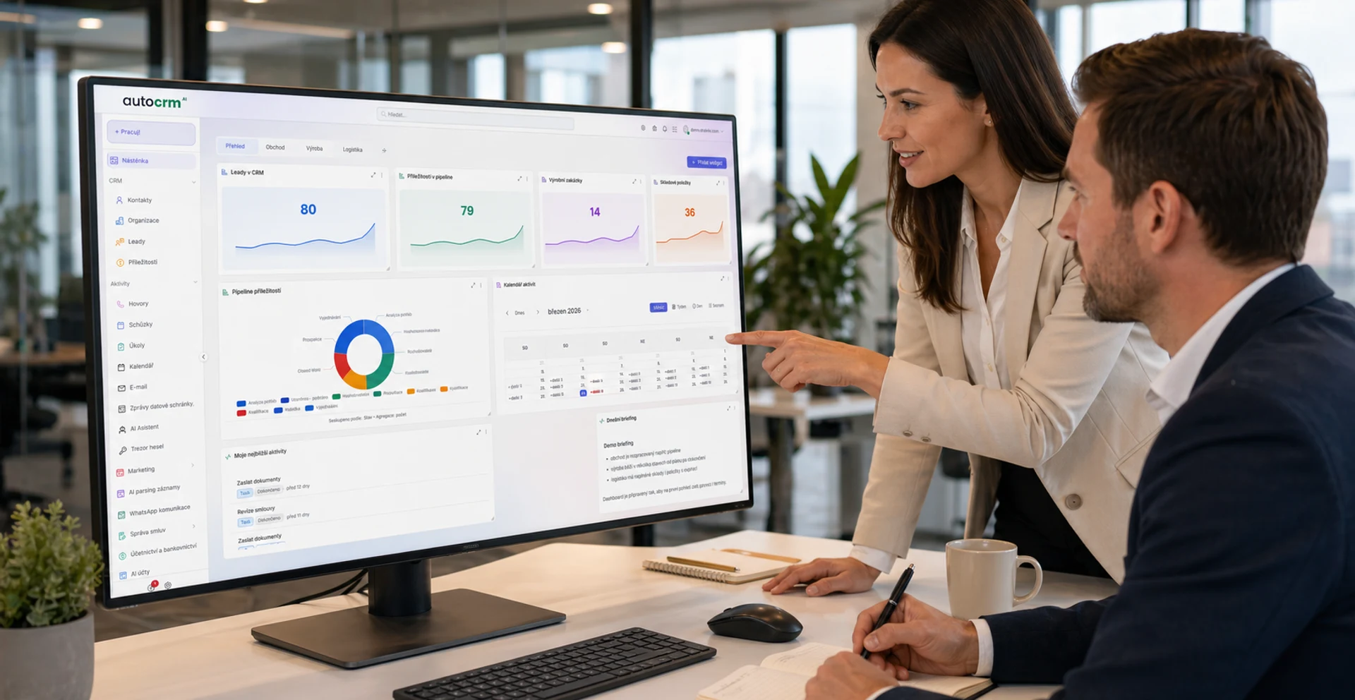 AutoCRM - Reporting a analytika