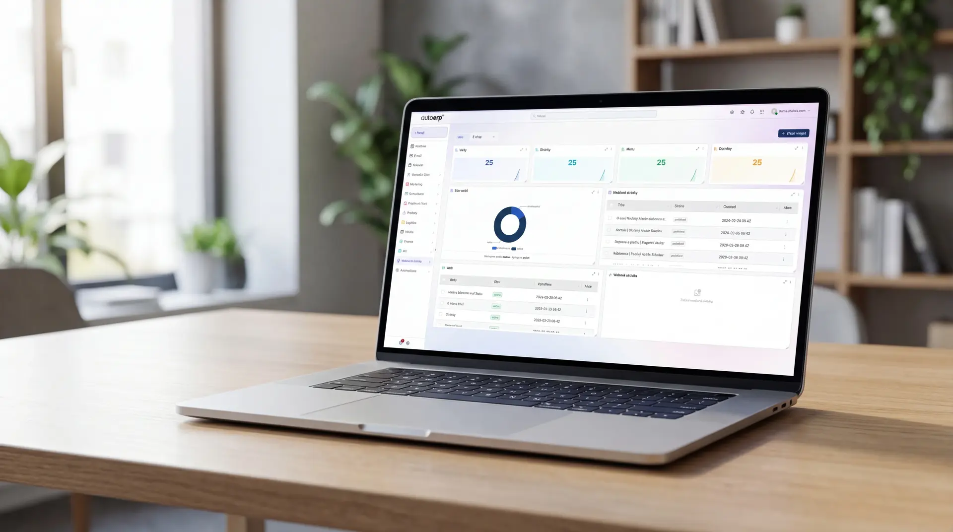 Přehled tvorby webů na míru v AutoCRM