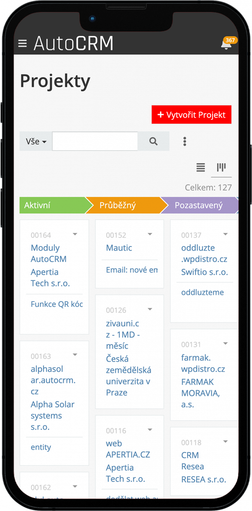 autocrm project mobile