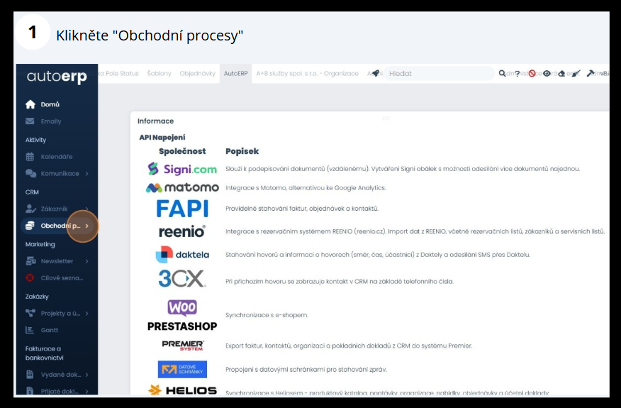 objednávky